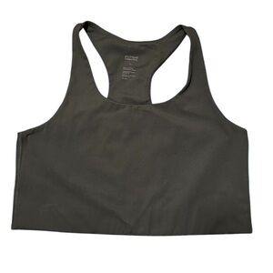 Girlfriend collective sports bra pine/forest green size XL